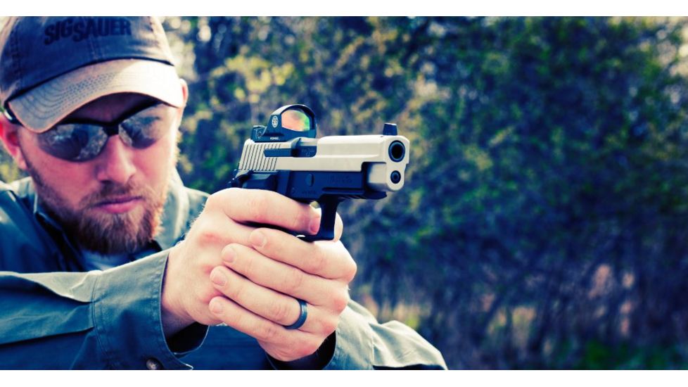 Sig Romeo 1 1x30 Mini Reflex Sight w/M1913 Rail Interface, Graphite SOR11002