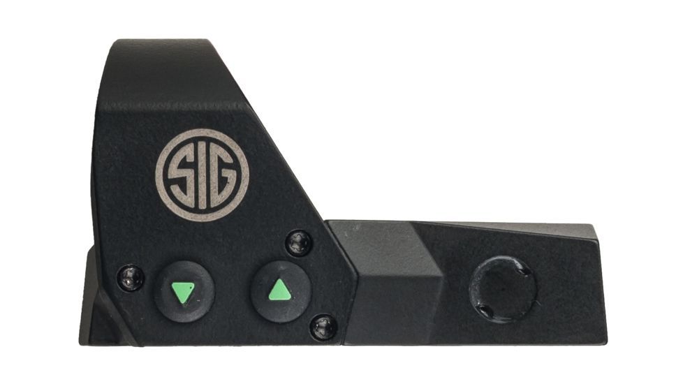 EDEMO SIG SAUER Romeo1 Reflex Sight 1x30mm 6 MOA Red Dot, 1.0 MOA Adjustable, Black, Medium, SOR11600, EDEMO21
