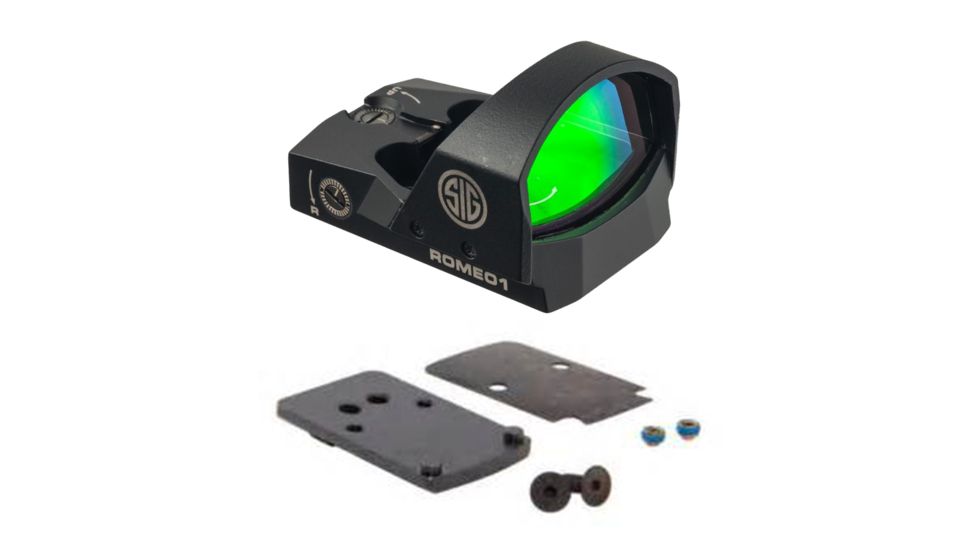 SIG SAUER Romeo1 Reflex Site with Springfield XD mounting kit