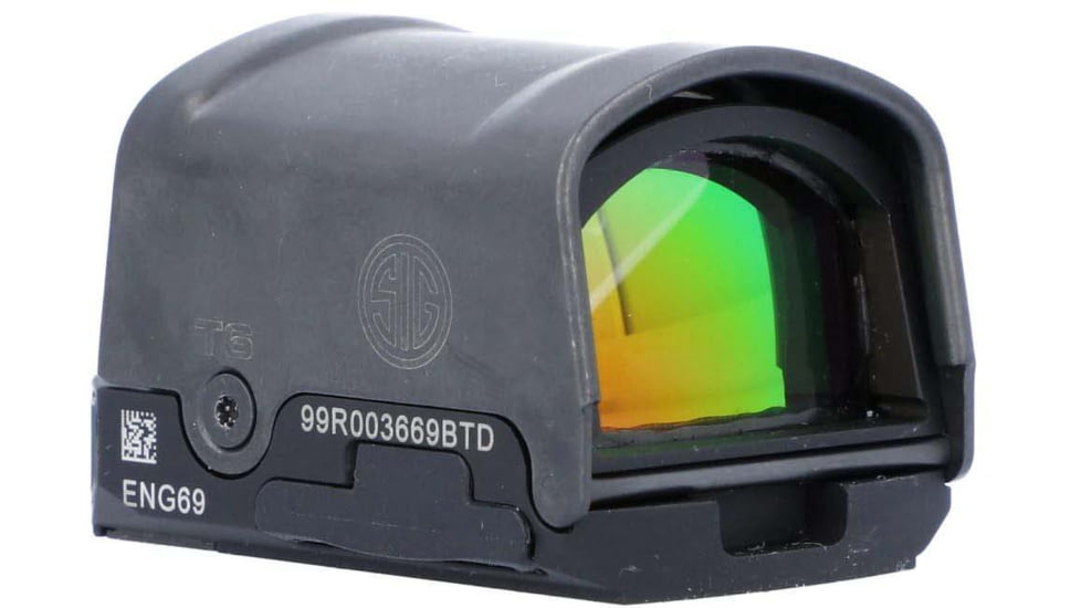 SIG SAUER ROMEO2 Red Dot Sight - Reflex, 6 MOA Red Dot, Black, SOR21600