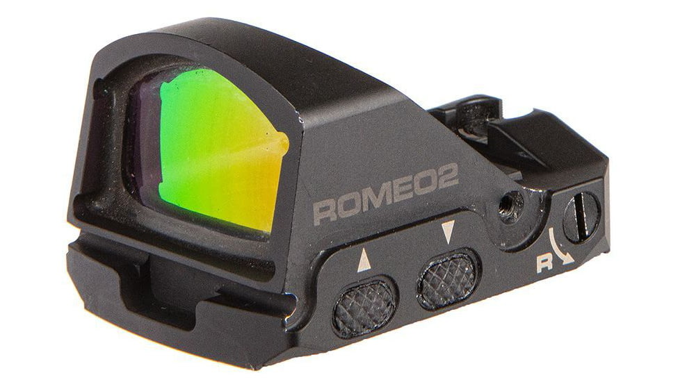 SIG SAUER ROMEO2 Reflex Red Dot Sight with Large Shroud, 1x30mm, 3 MOA Red Dot, Black, SOR21301