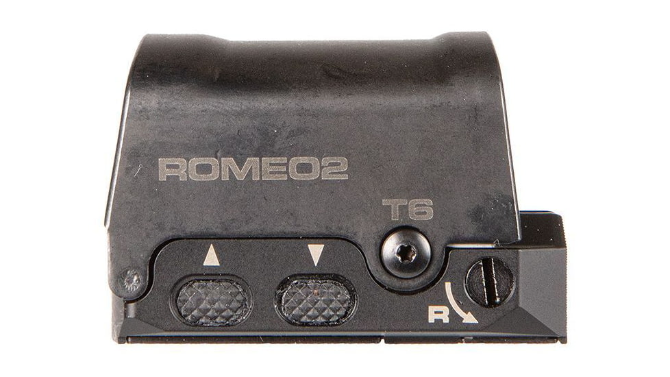 SIG SAUER ROMEO2 Reflex Red Dot Sight with Large Shroud, 1x30mm, 3 MOA Red Dot, Black, SOR21301