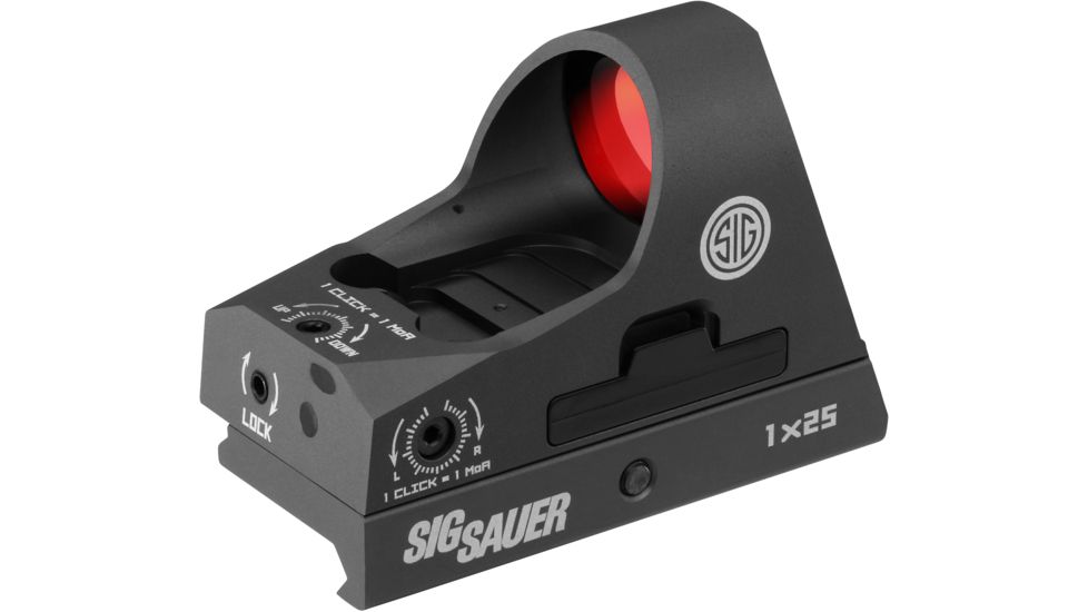 Sig Sauer Romeo3 1x25 Mini Reflex Sig Sauerht, Graphite SOR31001