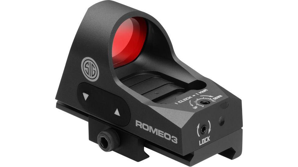 Sig Sauer Romeo3 1x25 Mini Reflex Sig Sauerht, Graphite SOR31001