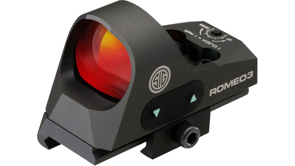 Sig Sauer Romeo3 1x25 Mini Reflex Sig Sauerht, Graphite SOR31001