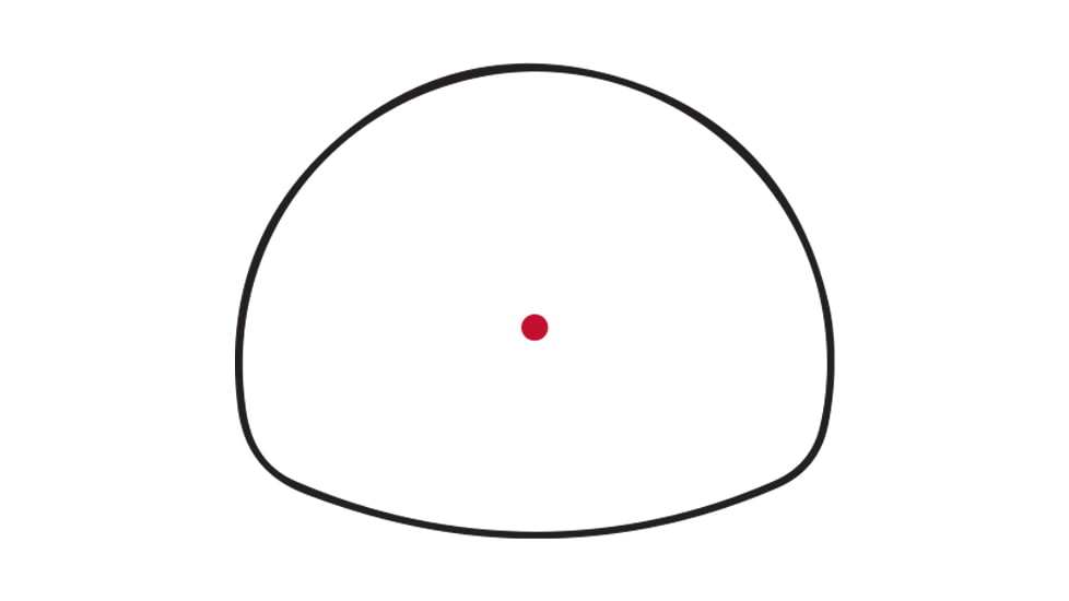 SIG SAUER ROMEO3MAX PRO Reflex Red Dot Sight, 1x31mm, 3 MOA Red Dot, Black, SOR30300