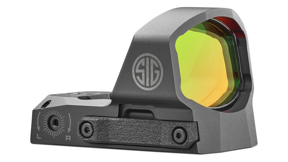 Sig Romeo 3XL 1x35mm Red Dot Sight, 6 MOA Dot Reticle, Aircraft Grade Aluminum, Black, SOR32004