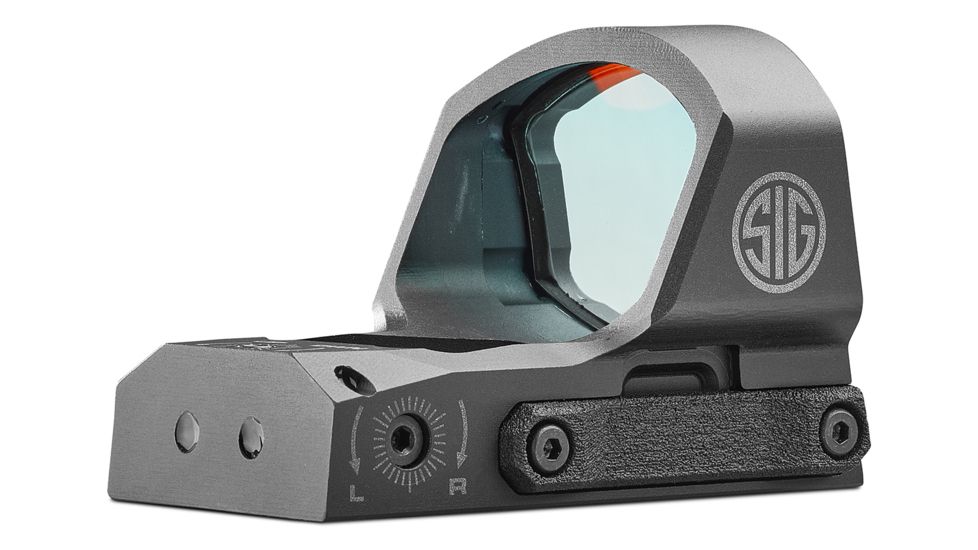 Sig Romeo 3XL 1x35mm Red Dot Sight, 6 MOA Dot Reticle, Aircraft Grade Aluminum, Black, SOR32004