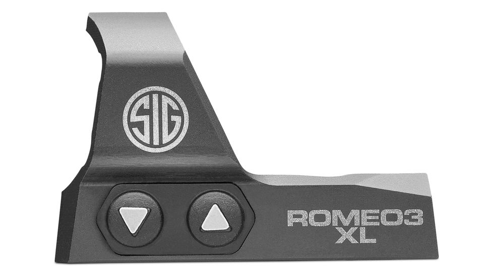 Sig Romeo 3XL 1x35mm Red Dot Sight, 6 MOA Dot Reticle, Aircraft Grade Aluminum, Black, SOR32004