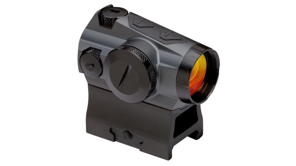 SIG SAUER Romeo4DR Compact Red Dot Sight, 1X20mm, 2 MOA Red Dot 65 MOA Circle Dot, 0.5 MOA Adj, CR2032, M1913, Graphite, NSN N, SOR41111
