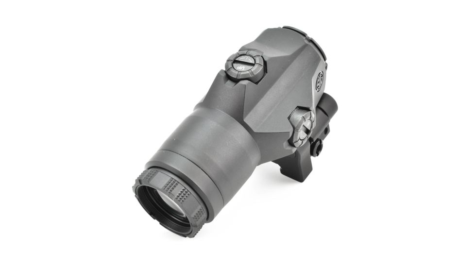 SIG SAUER Romeo4H Red Dot Sight, Ballistic Circle Dot, Qr Mount, Juliet4 4x Magnifier, Black, Medium, SORJ43111