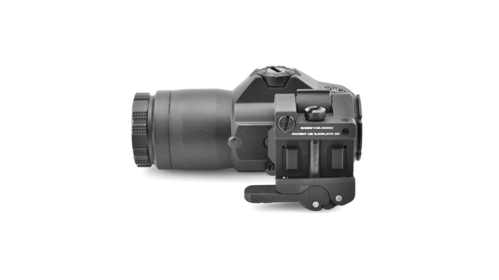 SIG SAUER Romeo4H Red Dot Sight, Ballistic Circle Dot, Qr Mount, Juliet4 4x Magnifier, Black, Medium, SORJ43111