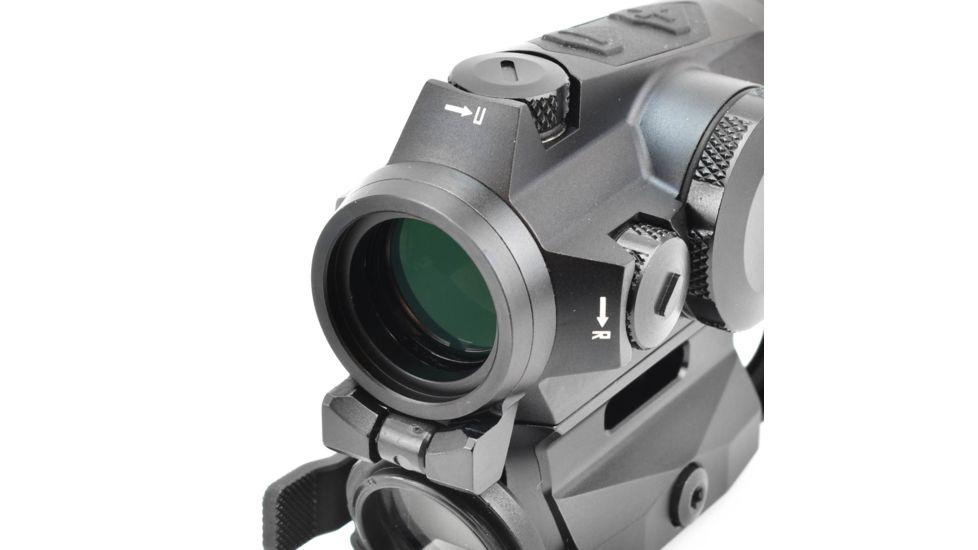SIG SAUER Romeo4H Red Dot Sight, Ballistic Circle Dot, Qr Mount, Juliet4 4x Magnifier, Black, Medium, SORJ43111