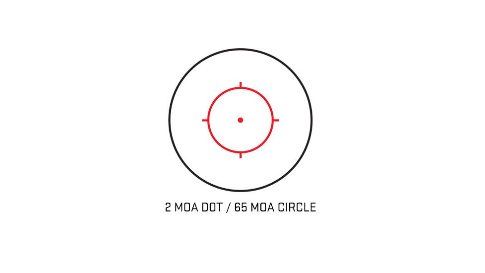 SIG SAUER Romeo4M 2 MOA Dot/ 65 Moa Reticle