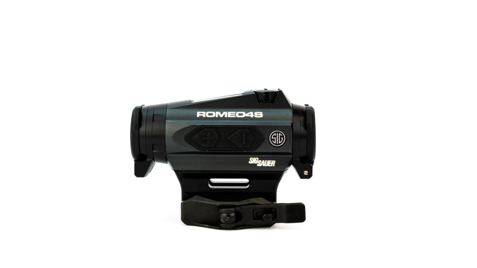 SIG SAUER Romeo4S Solar RDS, Ballistic Circle Dot Reticle, .5 MOA, Solor/Side Mount Battery, Torx And QR Mounts, SOR43021