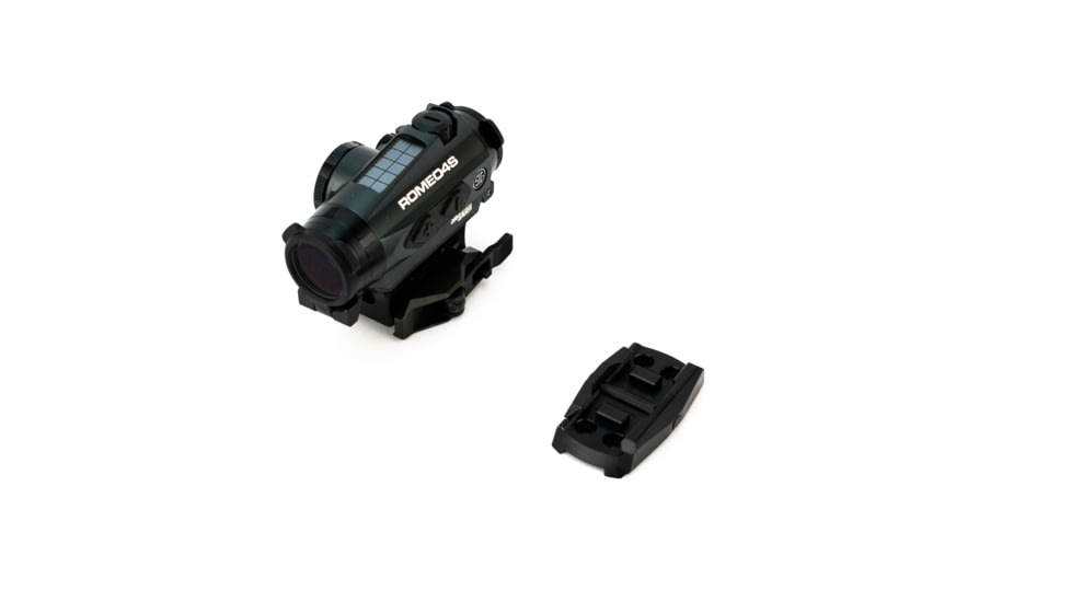 SIG SAUER Romeo4S Solar RDS, Ballistic Circle Dot Reticle, .5 MOA, Solor/Side Mount Battery, Torx And QR Mounts, SOR43021
