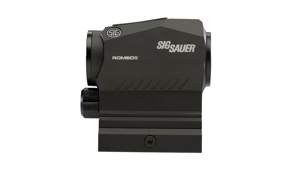 SIG SAUER ROMEO5 1x20mm Red Dot Sight, 2 MOA Red Dot Reticle, 65 MOA Circle Dot, 1 x AAA Battery, Matte, Black, SOR52102, EDEMO5