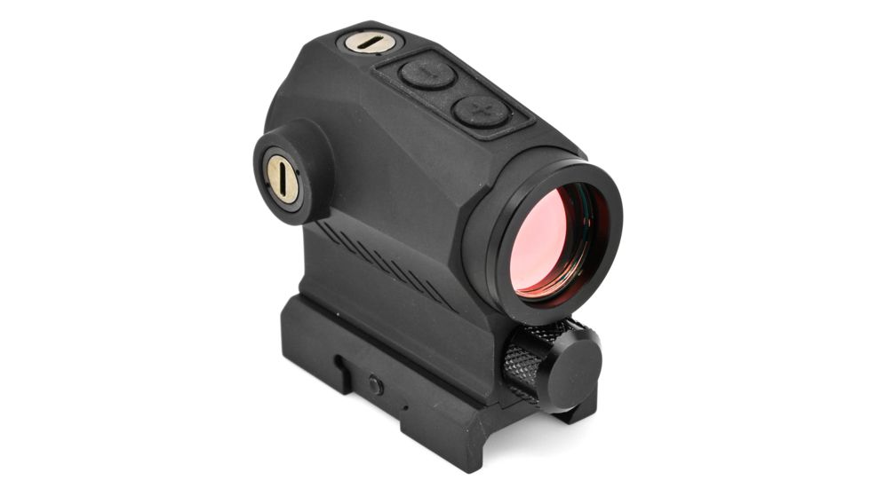 SIG SAUER ROMEO5 1x20mm Green Dot Sight, 2 MOS Green Dot/Triangle Holds Reticle, 1 x AAA Battery, Matte, Black, SOR52122, EDEMO1