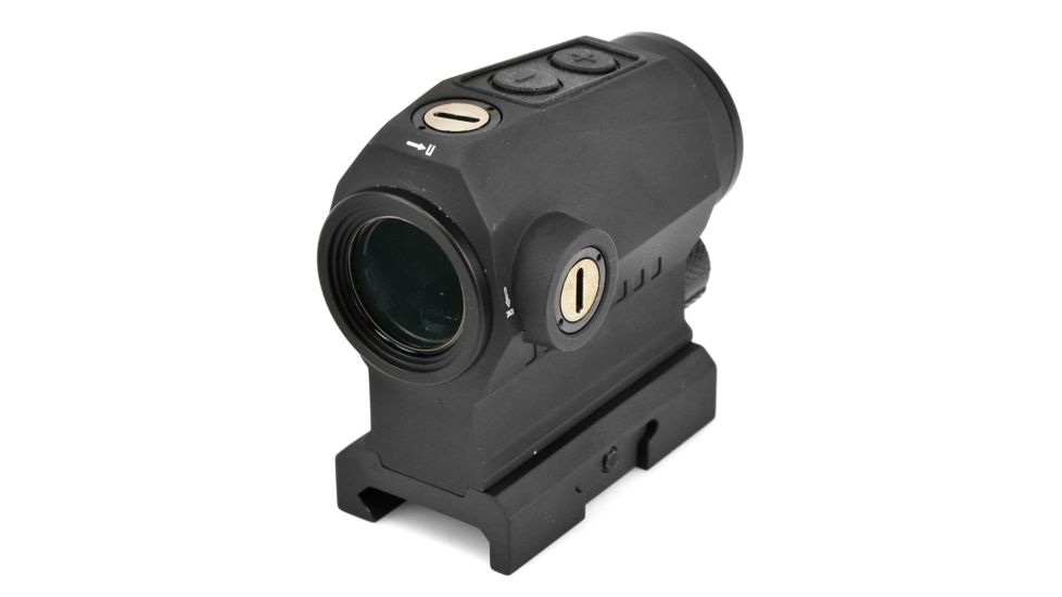 SIG SAUER ROMEO5 1x20mm Green Dot Sight, 2 MOS Green Dot/Triangle Holds Reticle, 1 x AAA Battery, Matte, Black, SOR52122, EDEMO1