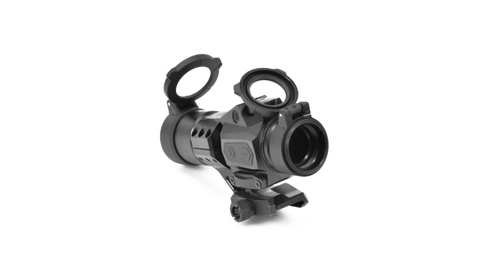 SIG SAUER Romeo6T Red Dot Sight, Ballistic Circle Dot Reticle, Batery Tray, Hex Bolt Mount, Black, SOR61031