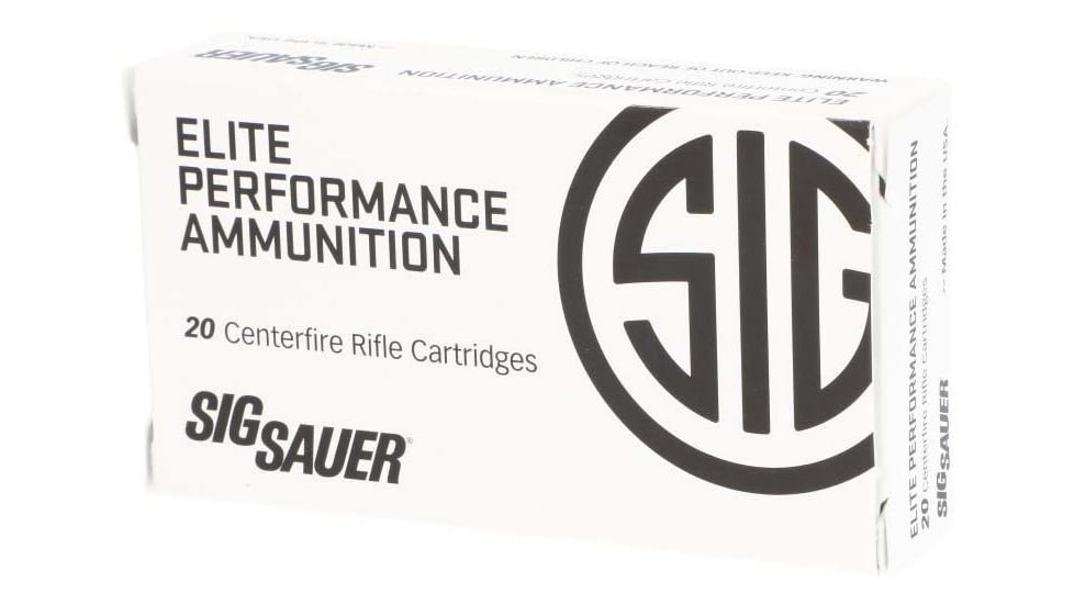 SIG SAUER SBR Solid Copper .300 AAC Blackout 120 grain Hunting Tipped Brass Cased Centerfire Rifle Ammo, 20 Rounds, E300H1-SBR-20