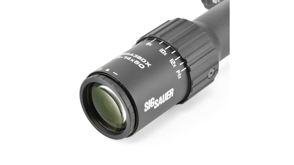 Sig Sauer Sierra 4.5-14x50mm Rifle Scope and Kilo 7x25mm Laser Rangefinder Kit, Black, NSN n, SOK22BDX01