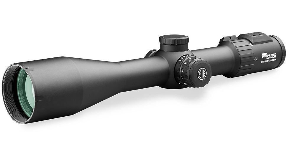 SIG SAUER Sierra6BDX 5-30x56mm Rifle Scope 34 mm Tube, Second Focal Plane, Black, BDX-R2 Digital Reticle, MOA, SOSBDX65111
