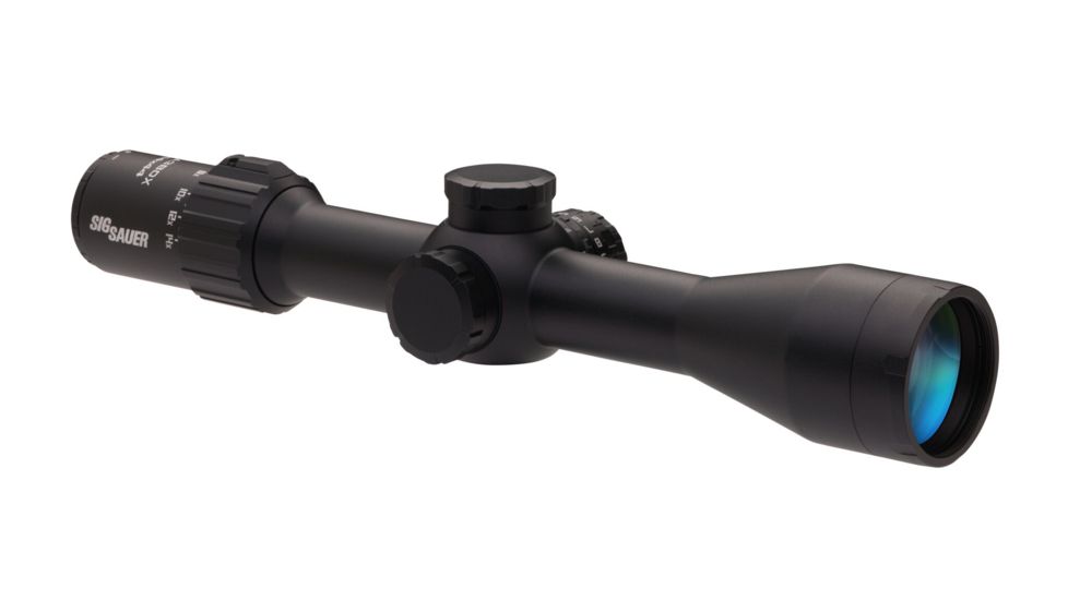 SIG SAUER Sierra3BDX 4.5-14x44mm Rifle Scope 30mm Tube, Second Focal Plane, Black, Digital Ballistic Reticle, MOA, SOSBDX34111