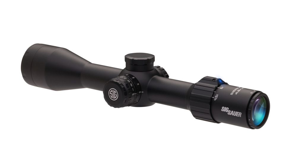 SIG SAUER Sierra3BDX 4.5-14x44mm Rifle Scope 30mm Tube, Second Focal Plane, Black, Digital Ballistic Reticle, MOA, SOSBDX34111
