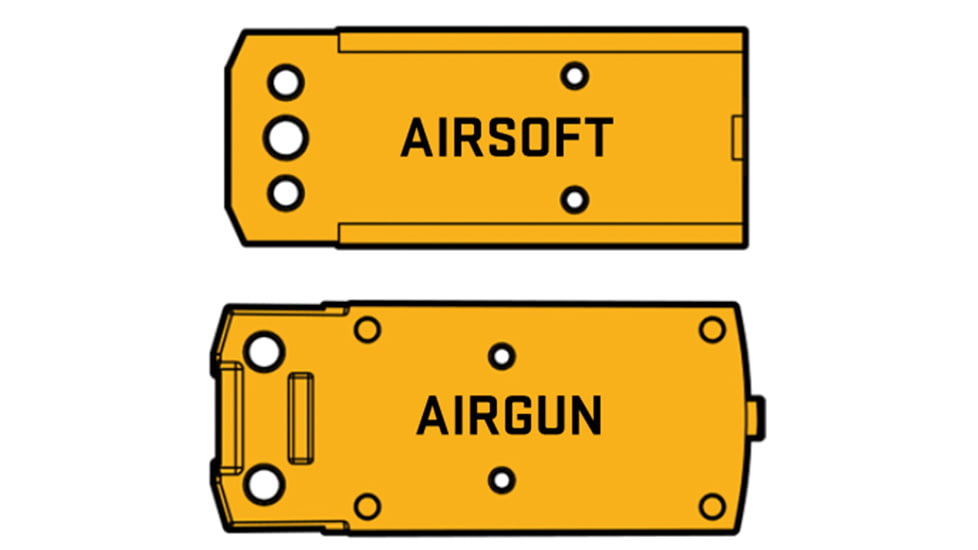 SIG SAUER SIG AIR Reflex Sight, 1x23mm, 3 MOA Red Dot Reticle, Black, AIR-REFLEXSIGHT