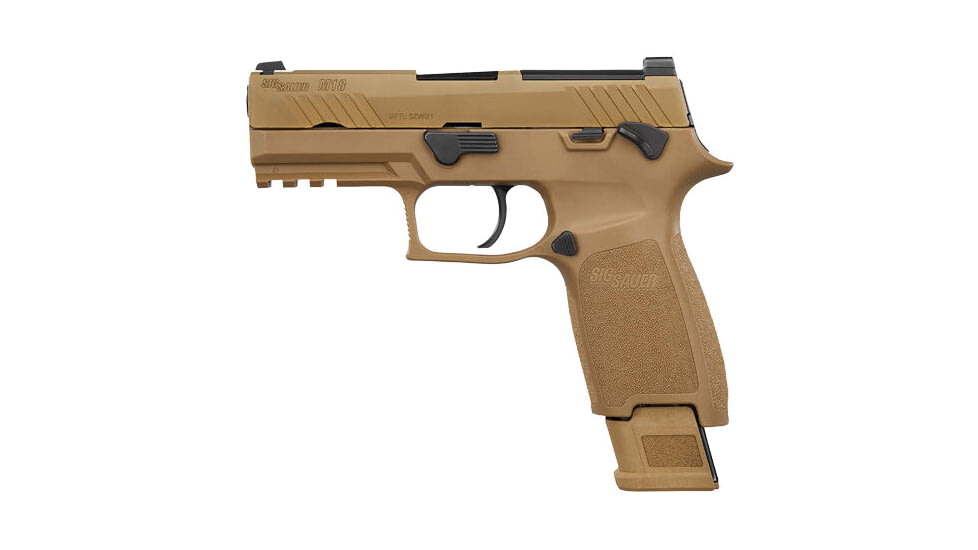 SIG SAUER M18 Commercial Semi Auto Pistol, 9mm Luger, 3.9 in Barrel