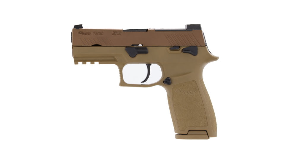SIG SAUER P320 M18 Semi Auto Pistol, 9mm Luger, 3.9 in Barrel