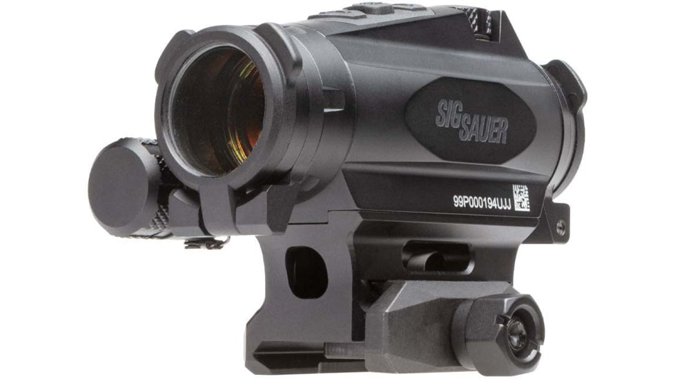 SIG SAUER Romeo 4XT-PRO 1x20mm Reflex Red Dot Sight, Ballistic Circle Dot, Black, SOR44001