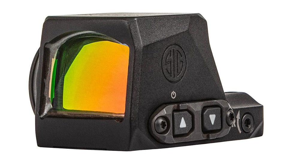 SIG SAUER Romeo-X Compact Open Reflex Red Dot Sight, 1x24mm, 2 MOA Dot and 32 MOA Circle, Black, SORX1270