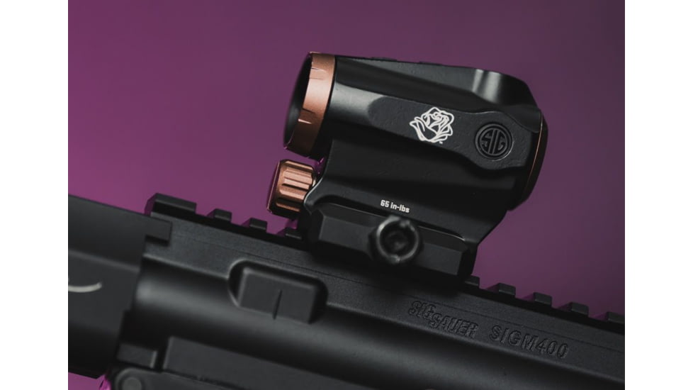SIG SAUER ROMEO5X GEN II Rose 1x Reflex Red Dot Sight, Red 2 MOA Dot Reticle, SOR5X171