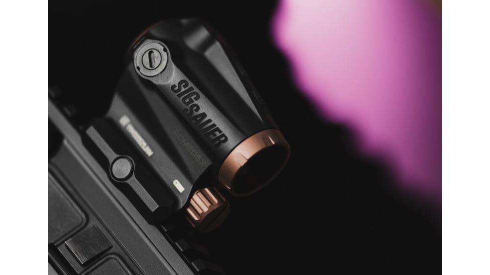 SIG SAUER ROMEO5X GEN II Rose 1x Reflex Red Dot Sight, Red 2 MOA Dot Reticle, SOR5X171