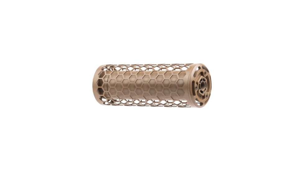 SIG SAUER SLX Commercial w/Heat Shield INC 5.56x45mm NATO Suppressor, 2.5x7.31in, FDE, 100000231886