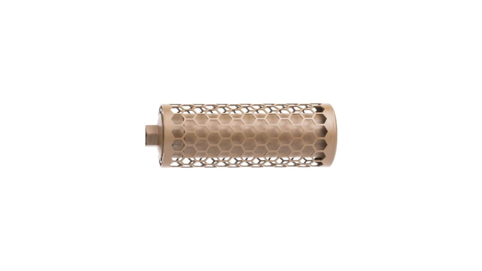 SIG SAUER SLX Commercial w/Heat Shield INC 5.56x45mm NATO Suppressor, 2.5x7.31in, FDE, 100000231886