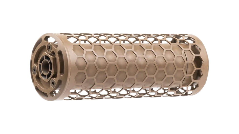 SIG SAUER SLX Commercial w/Heat Shield INC 5.56x45mm NATO Suppressor, 2.5x7.31in, FDE, 100000231886