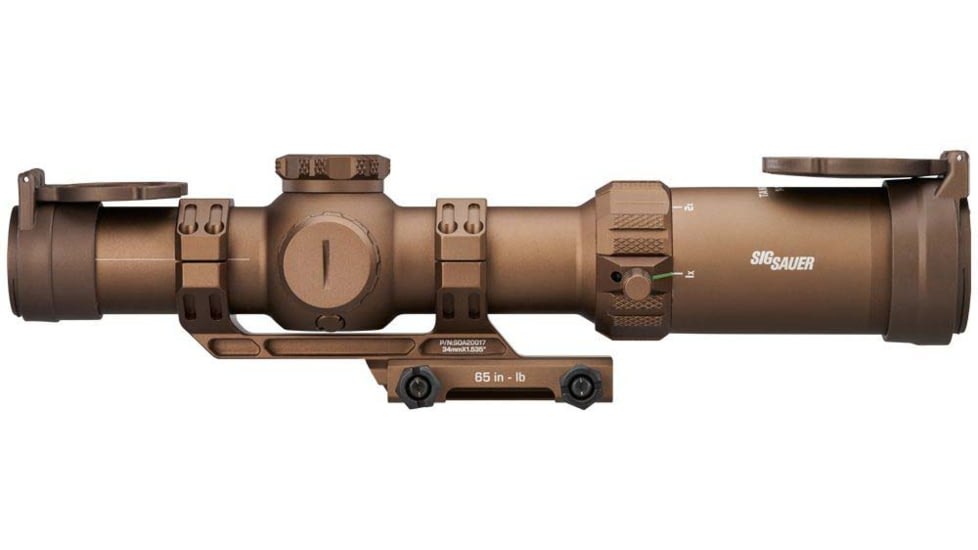 SIG SAUER TANGO-MSR 1-10x26mm Rifle Scope, 34mm Tube, First Focal Plane (FFP)