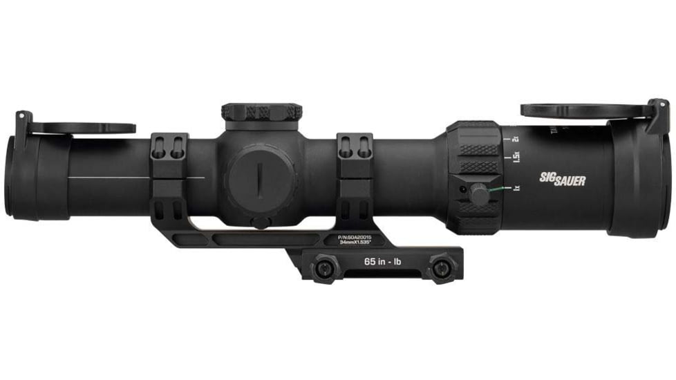 SIG SAUER TANGO-MSR LPVO 1-10x28mm Rifle Scope, 34mm Tube, Second Focal Plane (SFP)