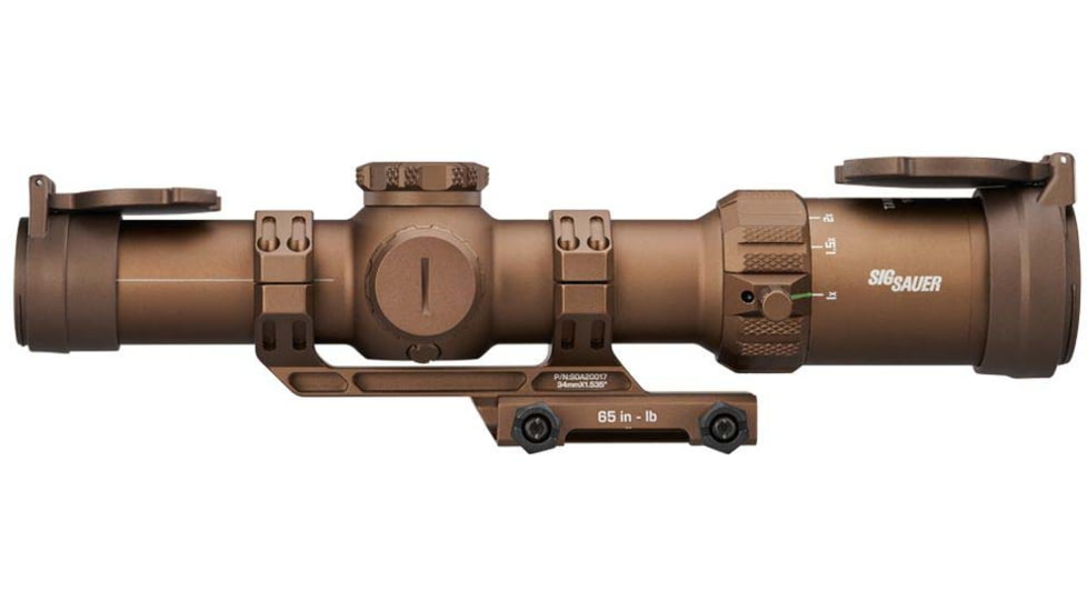 SIG SAUER TANGO-MSR LPVO 1-10x28mm Rifle Scope, 34mm Tube, Second Focal Plane (SFP)