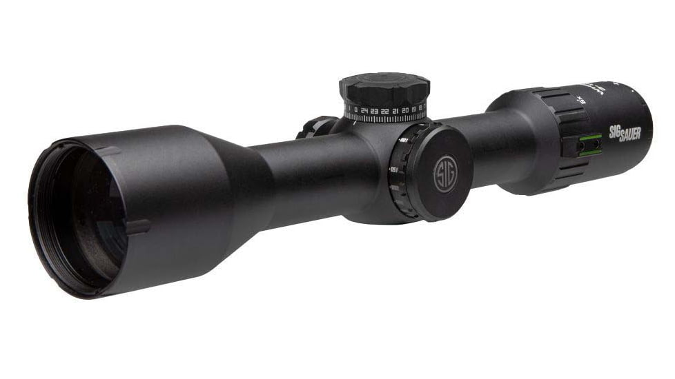 SIG SAUER Whiskey6 3-18x44mm Rifle Scope, 30mm Tube, Second Focal Plane (SFP)