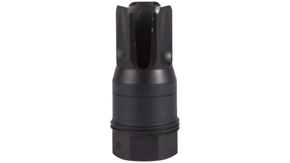 SIG SAUER Flash Hider, 7.62mm, Clutch-Lok, 25 Deg Taper, Black, SL-762-58X24-25DEG-F