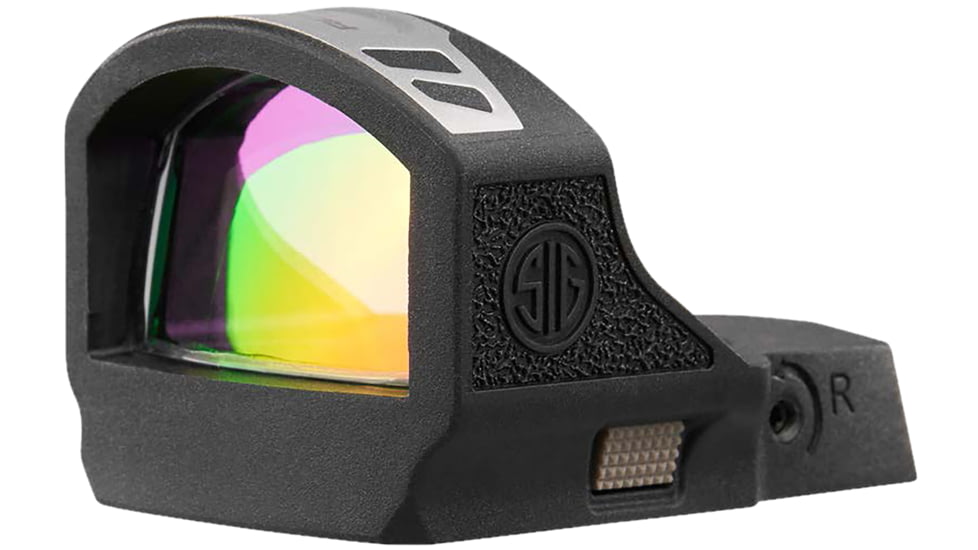 SIG SAUER Romeo-RS Pro 1x31mm Reflex Red Dot Sight, 3 MOA Green Dot Reticle, Black, Black, SOR02080