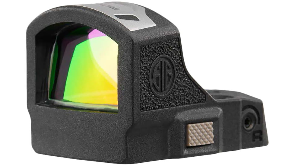 SIG SAUER Romeo-RS Compact 1x24mm Reflex Red Dot Sight, 3 MOA Green Dot, Black, Black, SOR02180