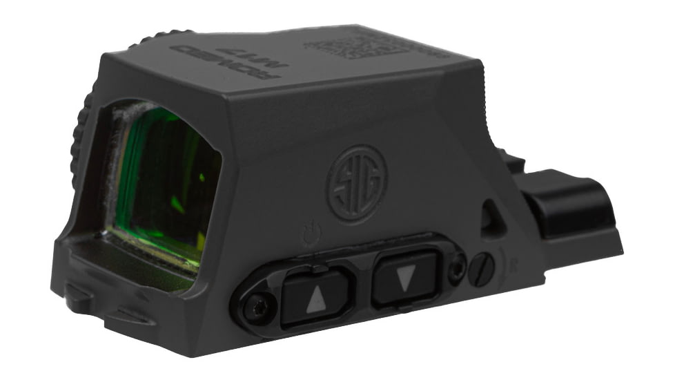 SIG SAUER Romeo-M17 Enclosed Reflex Red Dot Sight, 1x24mm 2 MOA Red Dot, Black, SORM1710