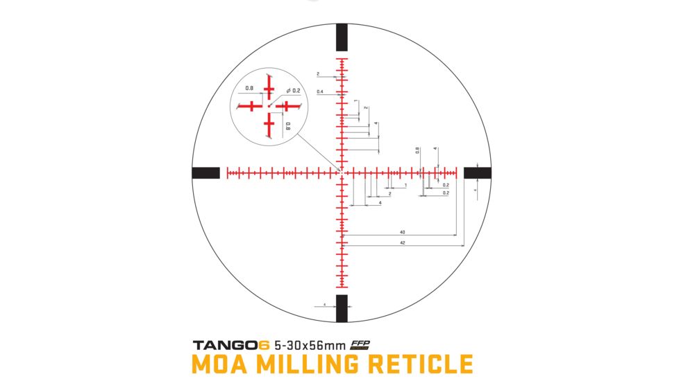 SIG SAUER SOT65011 Tango6 5-30x 56mm Obj 20.2-3.4 Ft @ 100 Yds FO