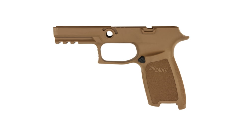 SIG SAUER Standard Carry Large Grip Module, 3.9 &amp; 4.7in, Coyote Tan, GRIP-MOD-CA-943-LG-COY