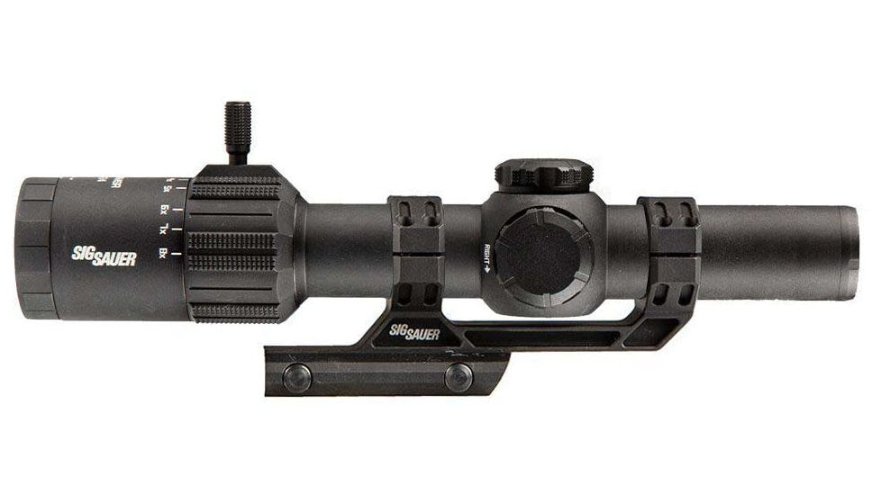 SIG SAUER Tango 1-8x24 Riflescope, 30mm Tube, Second Focal Plane, BDC8 Reticle, Black, SOTM81000